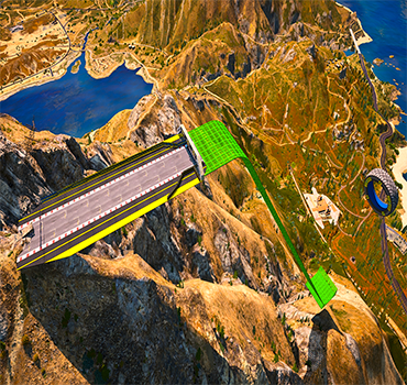 GTA 5 DOUBLE MEGA RAMP MAP